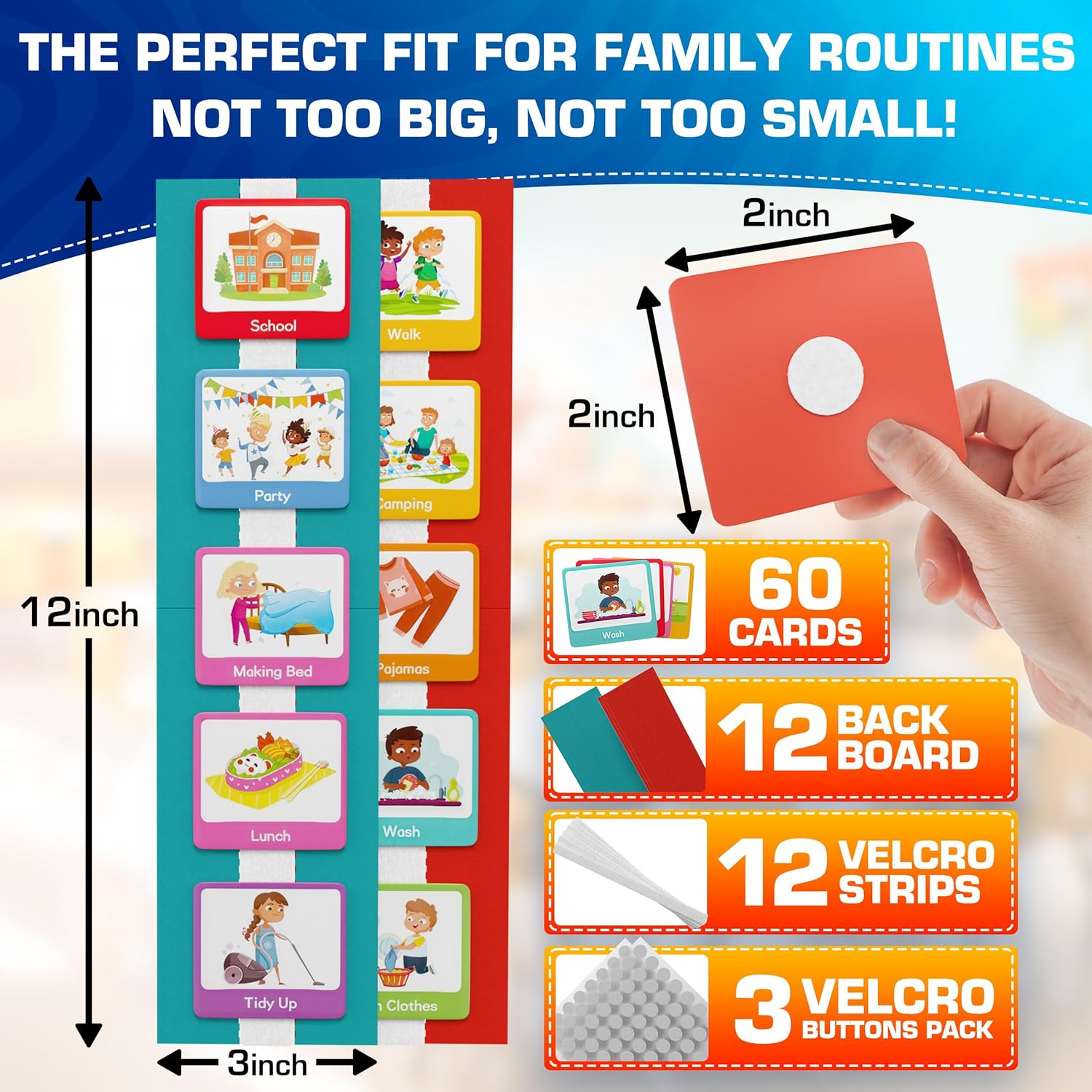 60 Pcs Visual Schedule Visual  - Baby Food Tracker recensione e prezzo