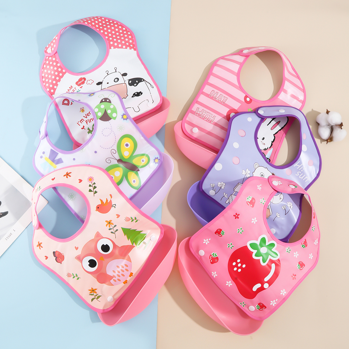 Baby food bib Baby waterproof  - Baby Food Set recensione e prezzo