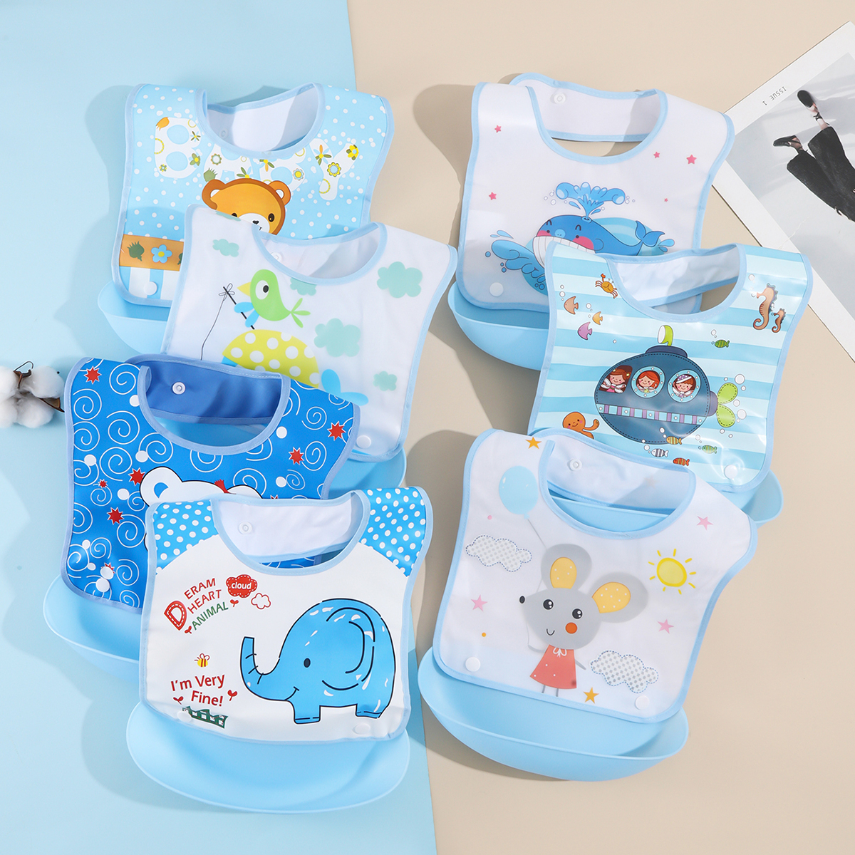 Baby food bib Baby waterproof  - Baby Food Set recensione e prezzo