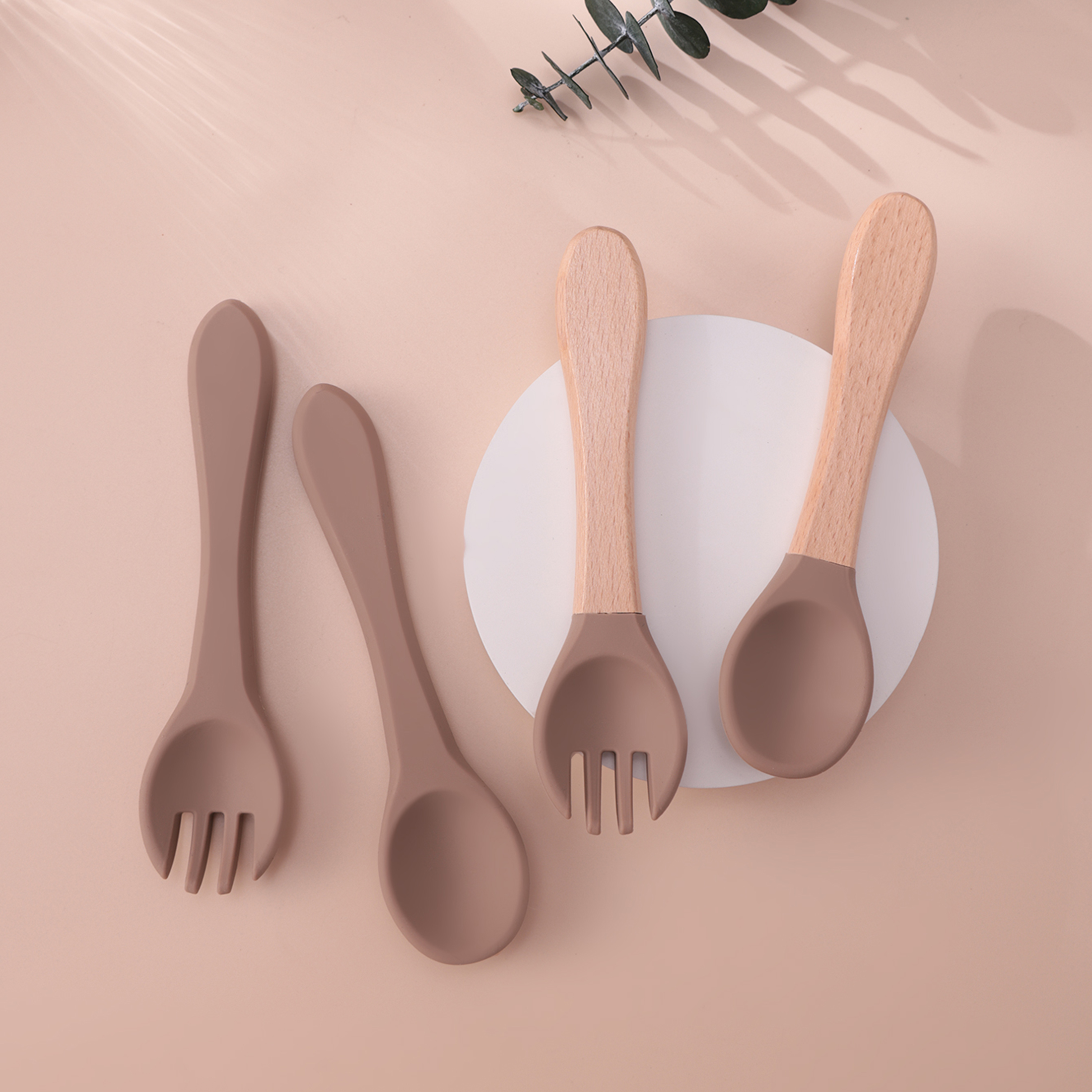 Color Kids 4PCS Silicone Baby  - Baby Food Utensils recensione e prezzo