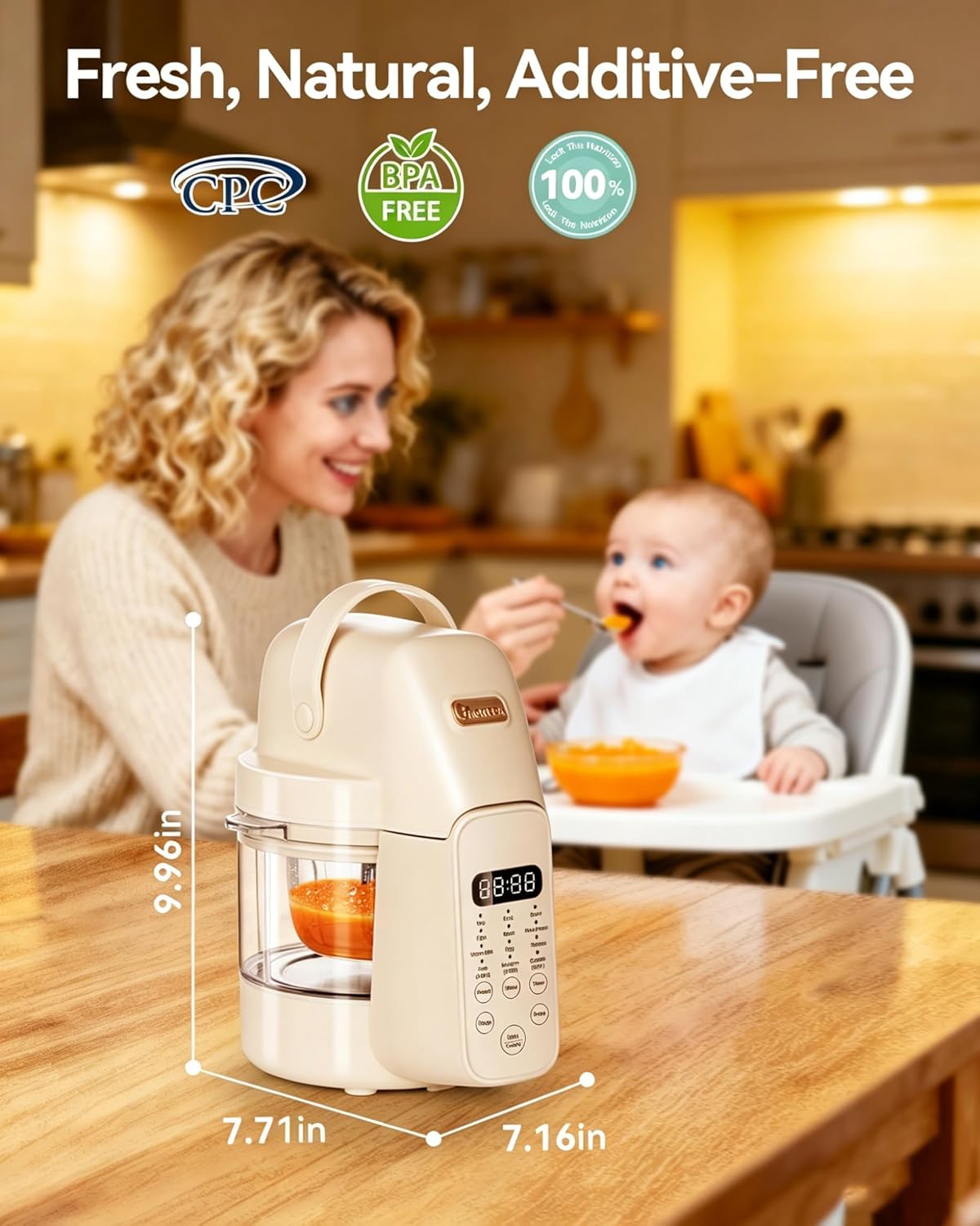 9-in-1 Glass Baby Food Maker,  - Baby Food Blender And Steamer recensione e prezzo