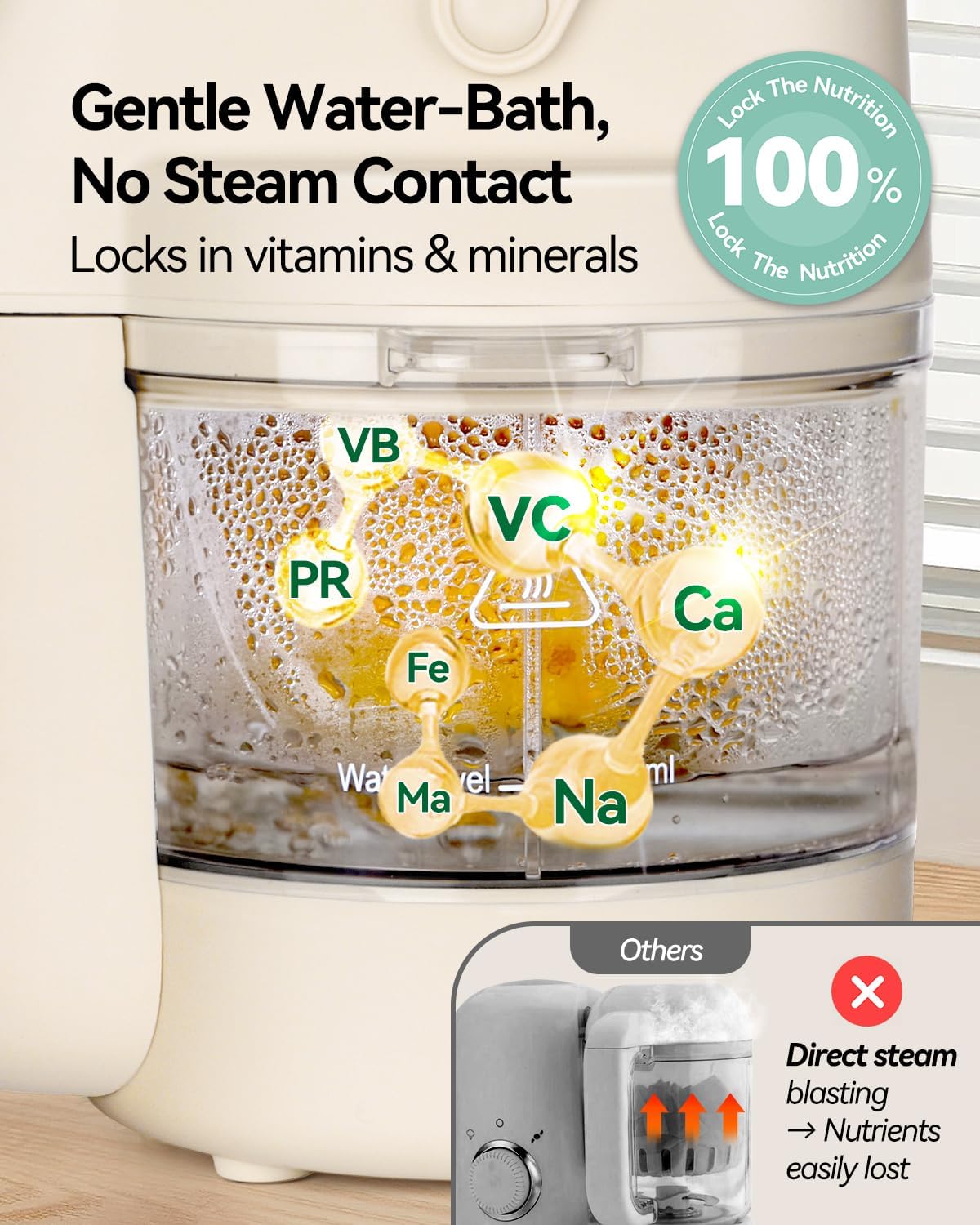 9-in-1 Glass Baby Food Maker,  - Baby Food Blender And Steamer recensione e prezzo