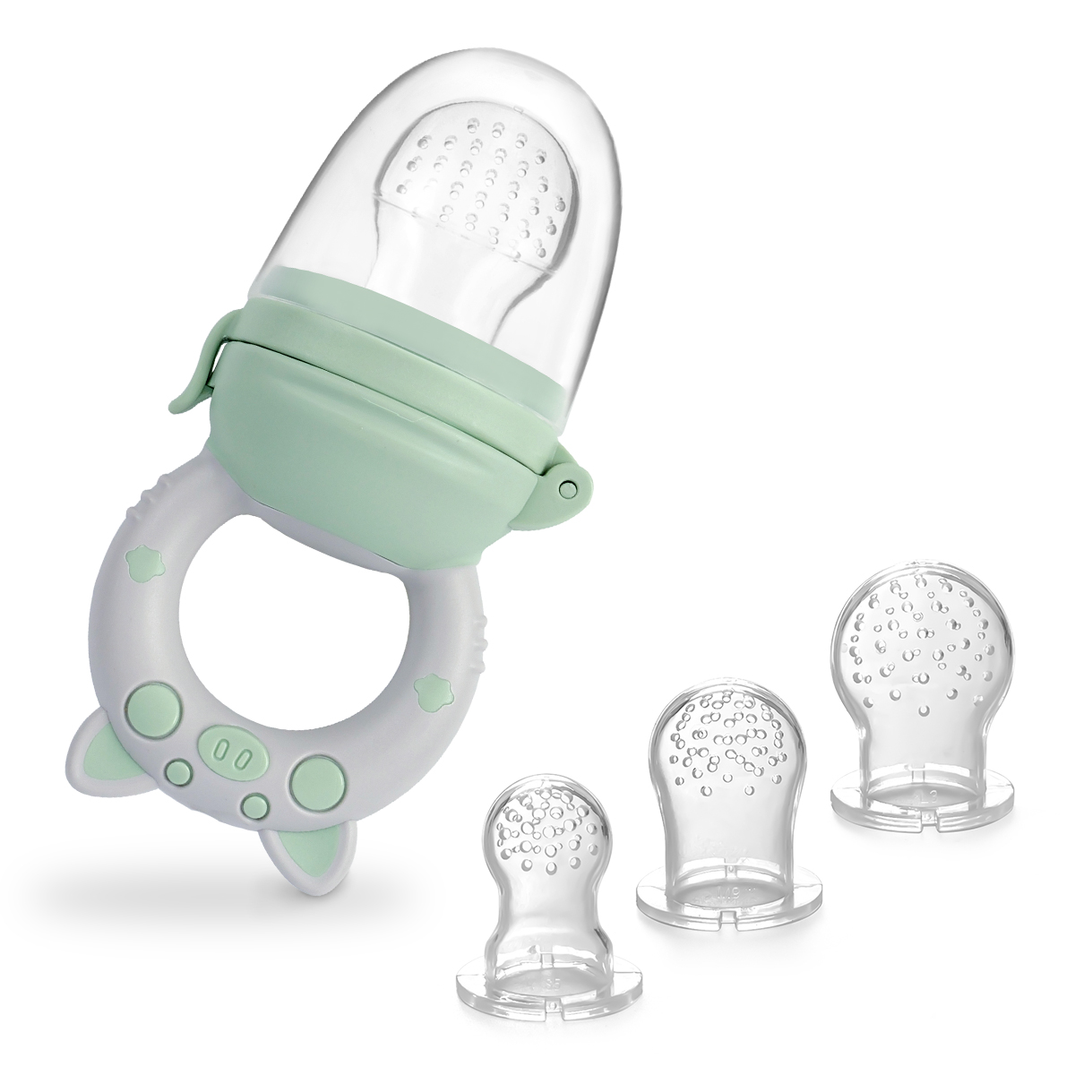 4pcs/set Silicone Fruit & Vege - Baby Food Vegetable recensione e prezzo