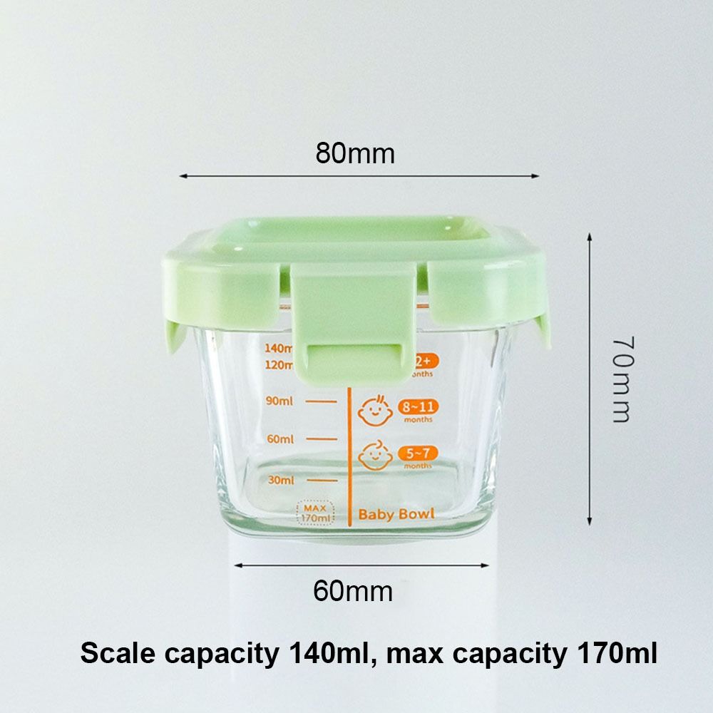 New 170ml Food Storage Box Fro - Baby Food Glass recensione e prezzo