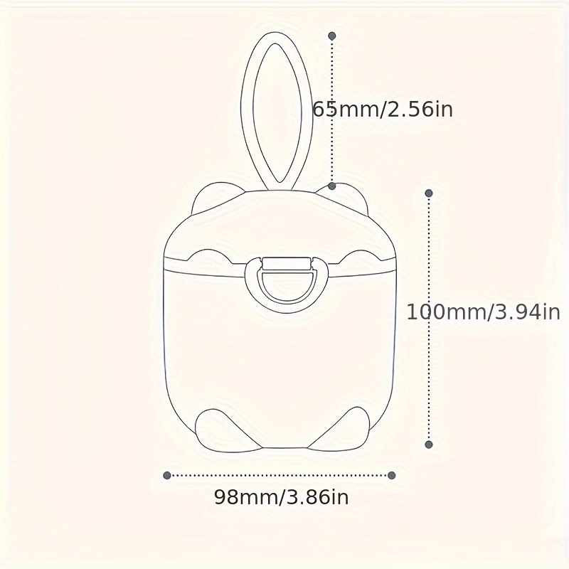 1pc Portable Four-Layer Milk P - Baby Food Universe recensione e prezzo