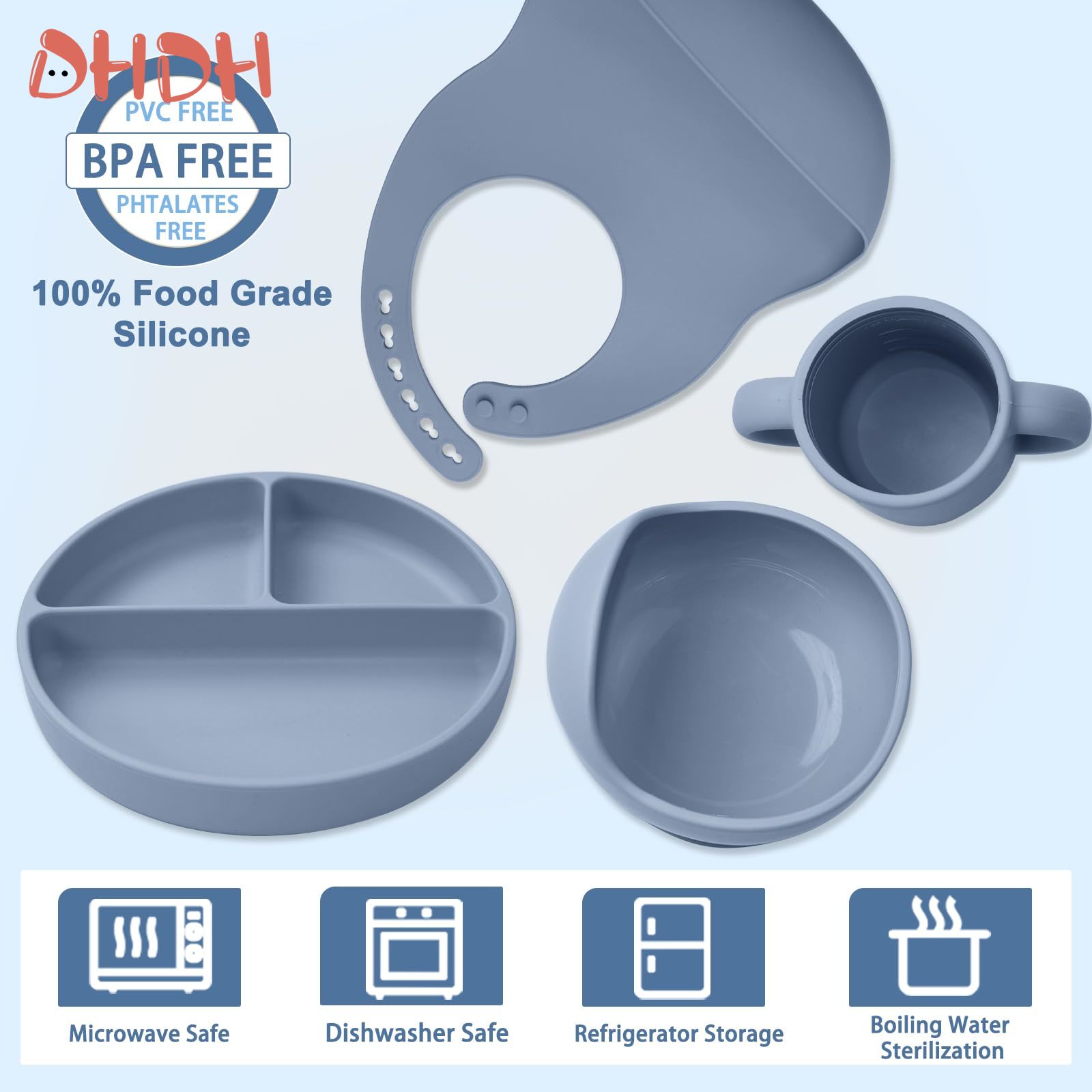 Silicone Baby Feeding Set Tabl - Baby Food Universe recensione e prezzo