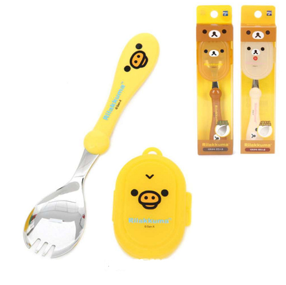 Rilakkuma Spoon Fork Integrate - Weaning Spoon Set recensione e prezzo