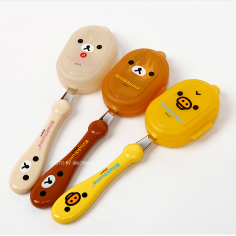 Rilakkuma Spoon Fork Integrate - Weaning Spoon Set recensione e prezzo