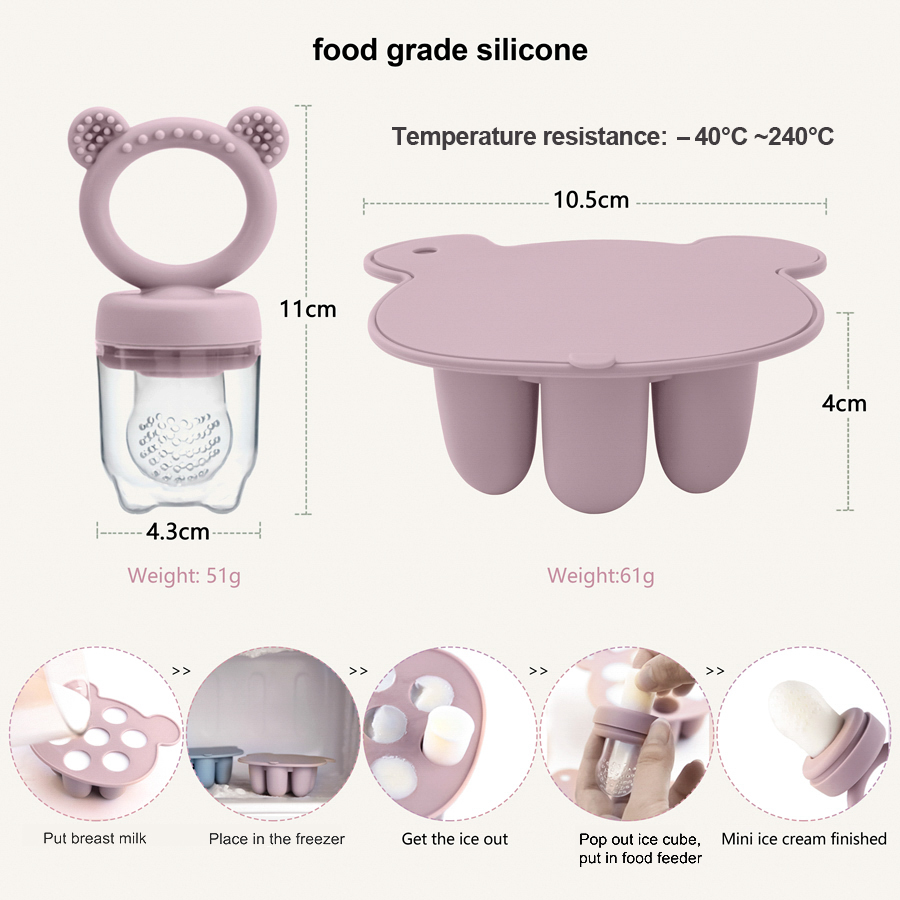 Baby Ice Cream Pops Silicone M - Baby Food Delivery recensione e prezzo