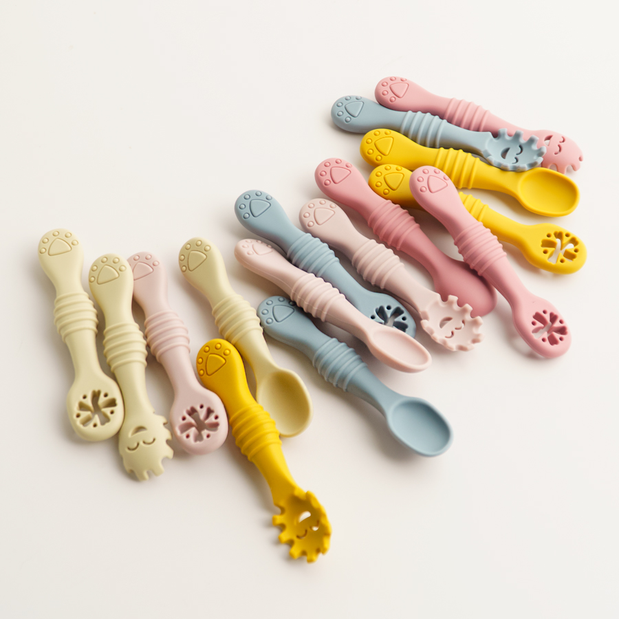 New Mother-kids 3PCS Baby Sili - Baby Food Utensils recensione e prezzo