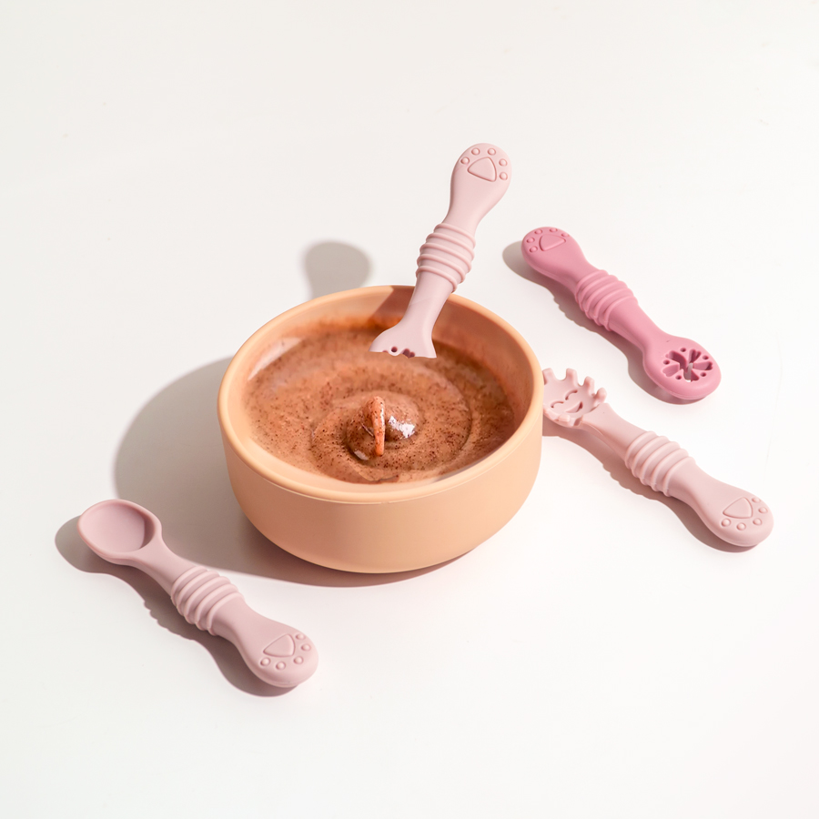 New Mother-kids 3PCS Baby Sili - Baby Food Utensils recensione e prezzo