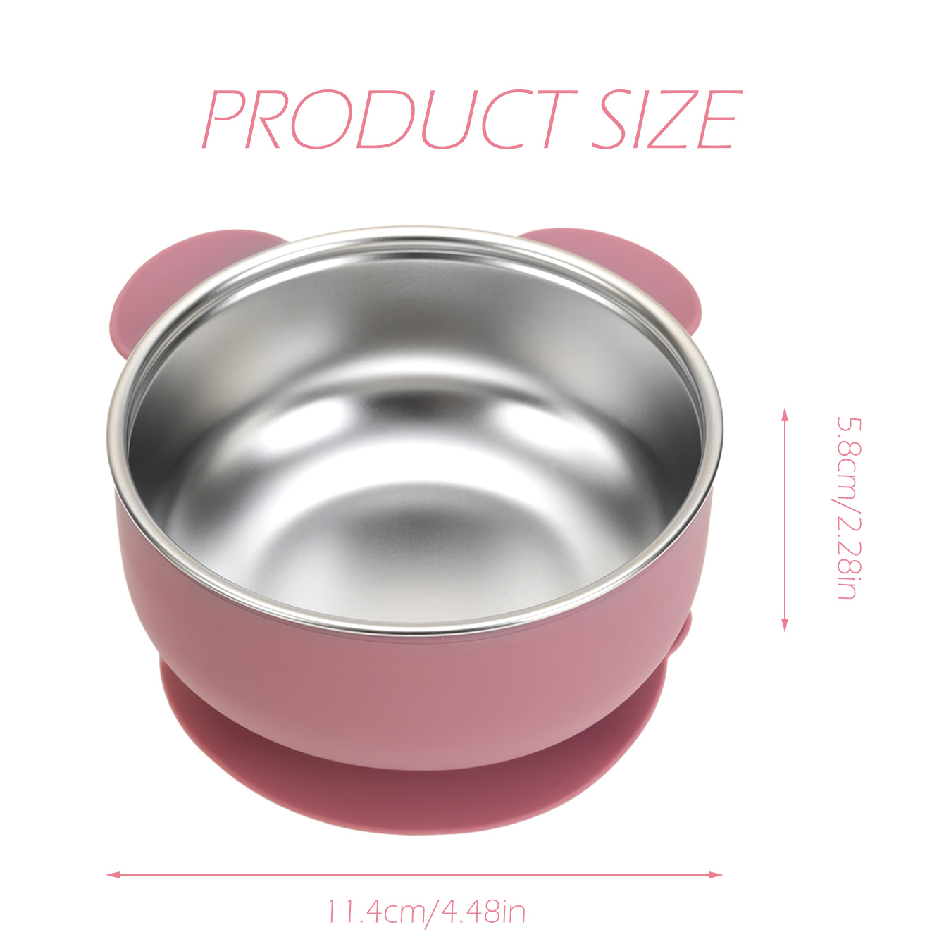 1PC Removable Silicone Stainle - Baby Food Universe recensione e prezzo