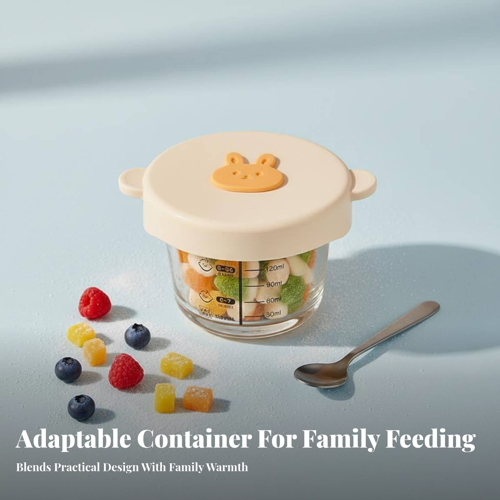 Children's Food Storage Bowl,  - Baby Food Glass recensione e prezzo
