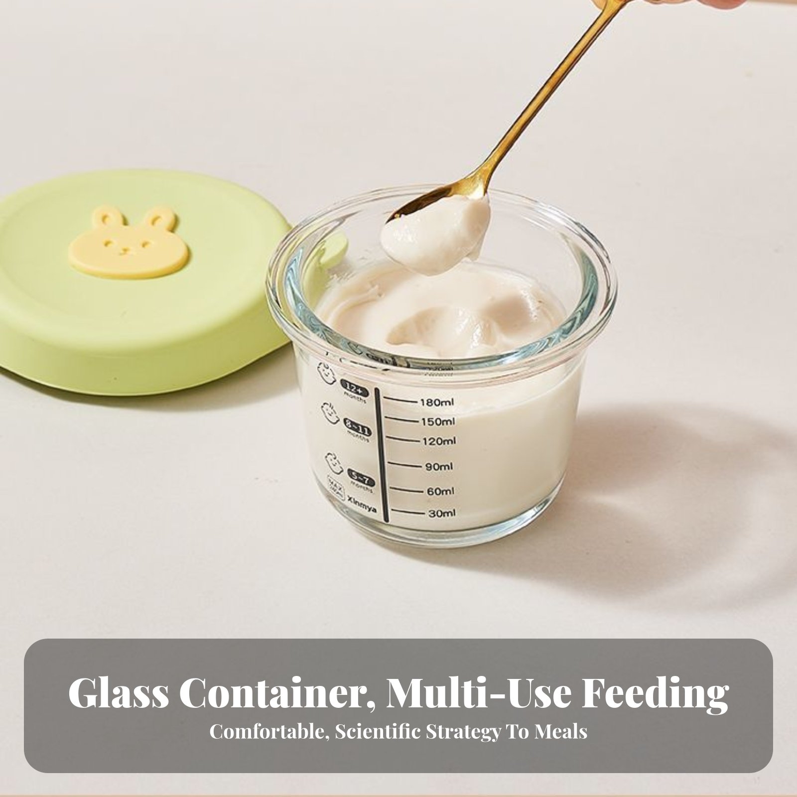 Children's Food Storage Bowl,  - Baby Food Glass recensione e prezzo