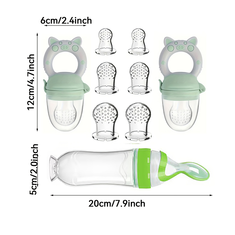 9pcs Feeding Cutlery:1 Silicon - Baby Food Utensils recensione e prezzo