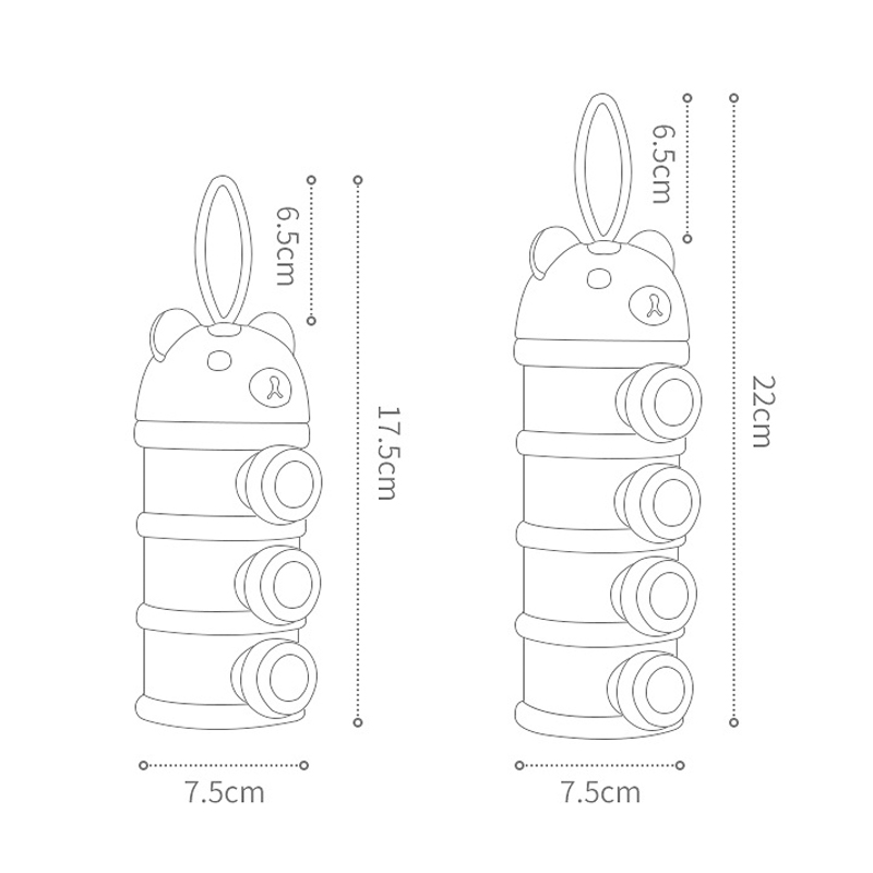 Storage Three/Four Tier Portab - Baby Food Universe recensione e prezzo