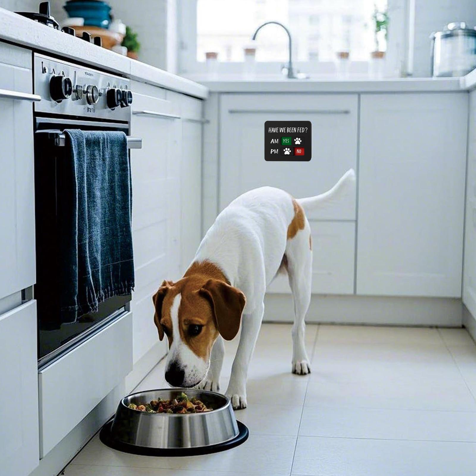 Dog Feeding Reminder Sign Pet  - Baby Food Tracker recensione e prezzo
