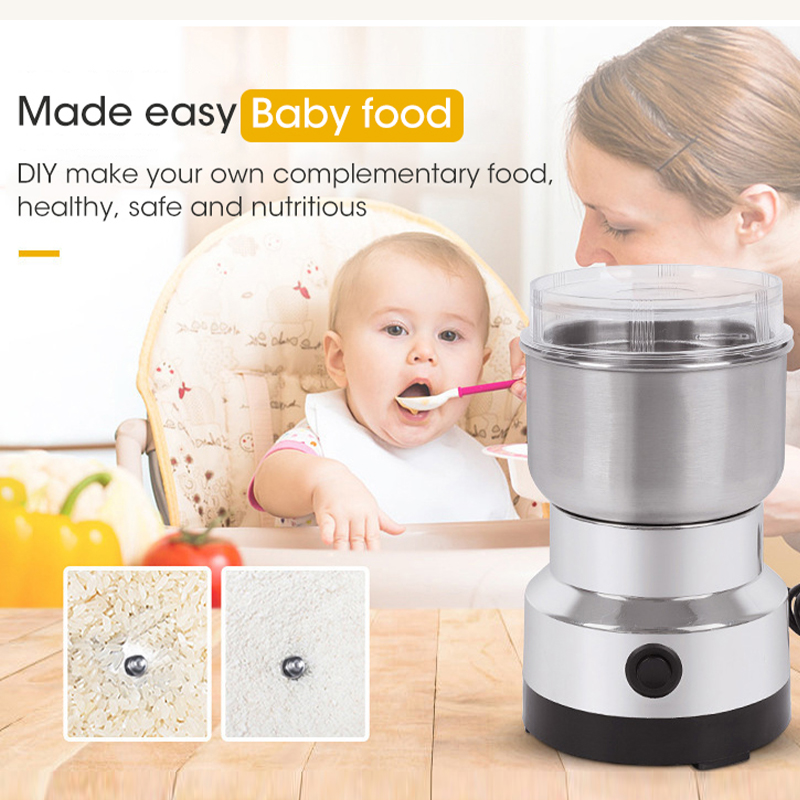Mini Electric Grinder 4 Blades - Baby Food Masher recensione e prezzo