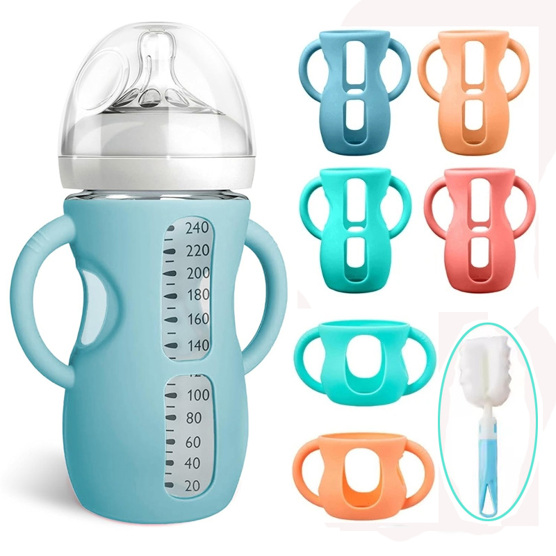 Silicone Sleeves For Glasses B - Baby Food Glass recensione e prezzo