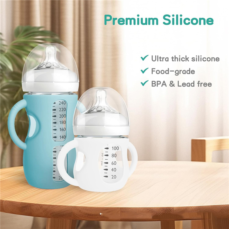 Silicone Sleeves For Glasses B - Baby Food Glass recensione e prezzo