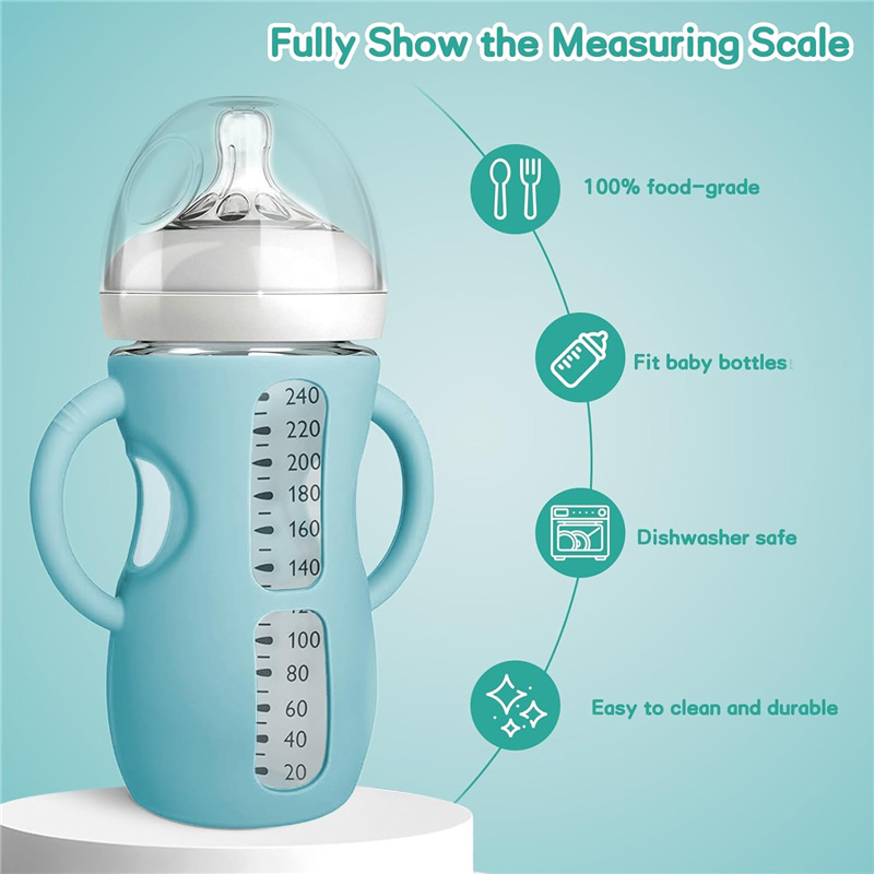 Silicone Sleeves For Glasses B - Baby Food Glass recensione e prezzo