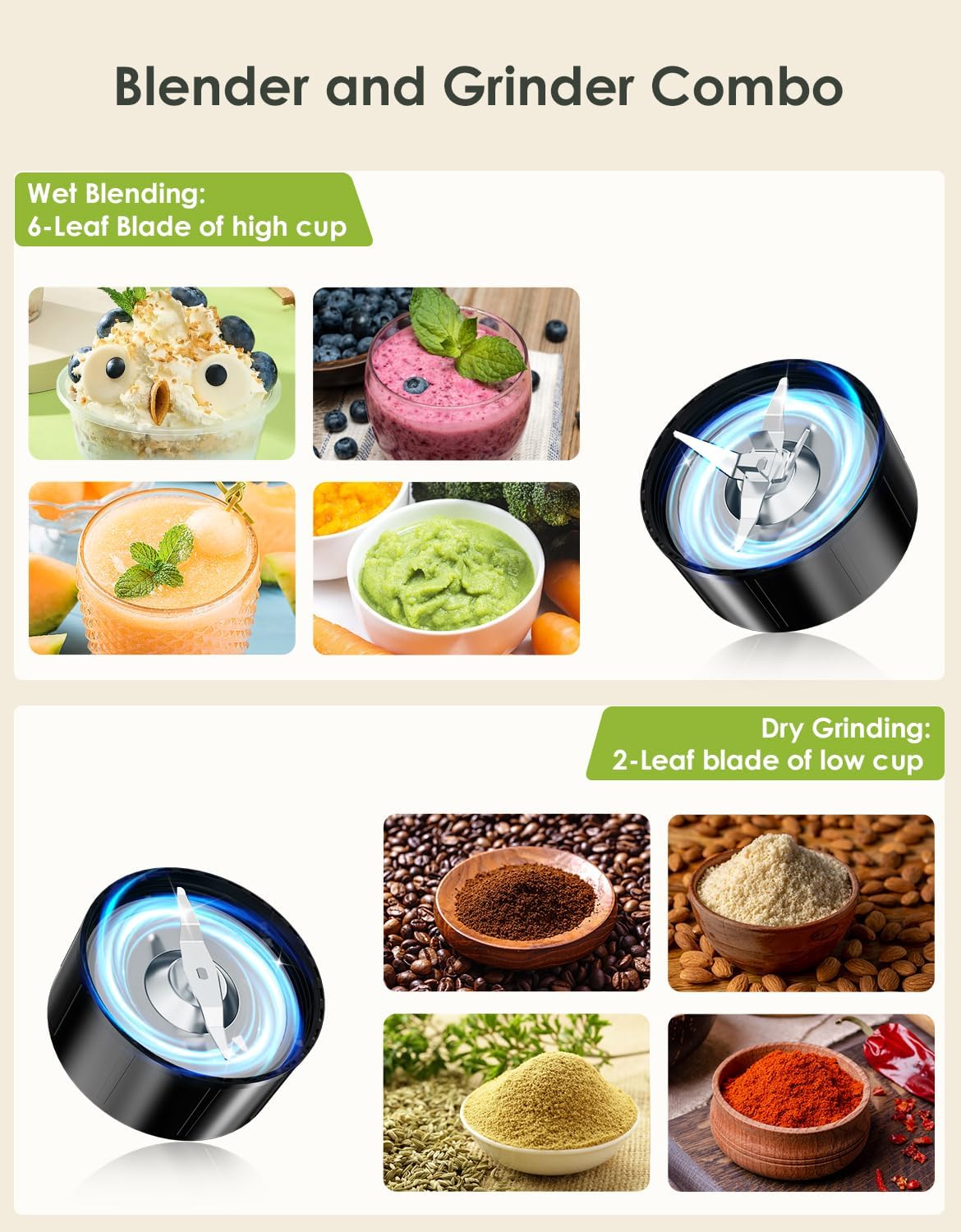Blenders and Grinder Combo for - Baby Food With Protein recensione e prezzo