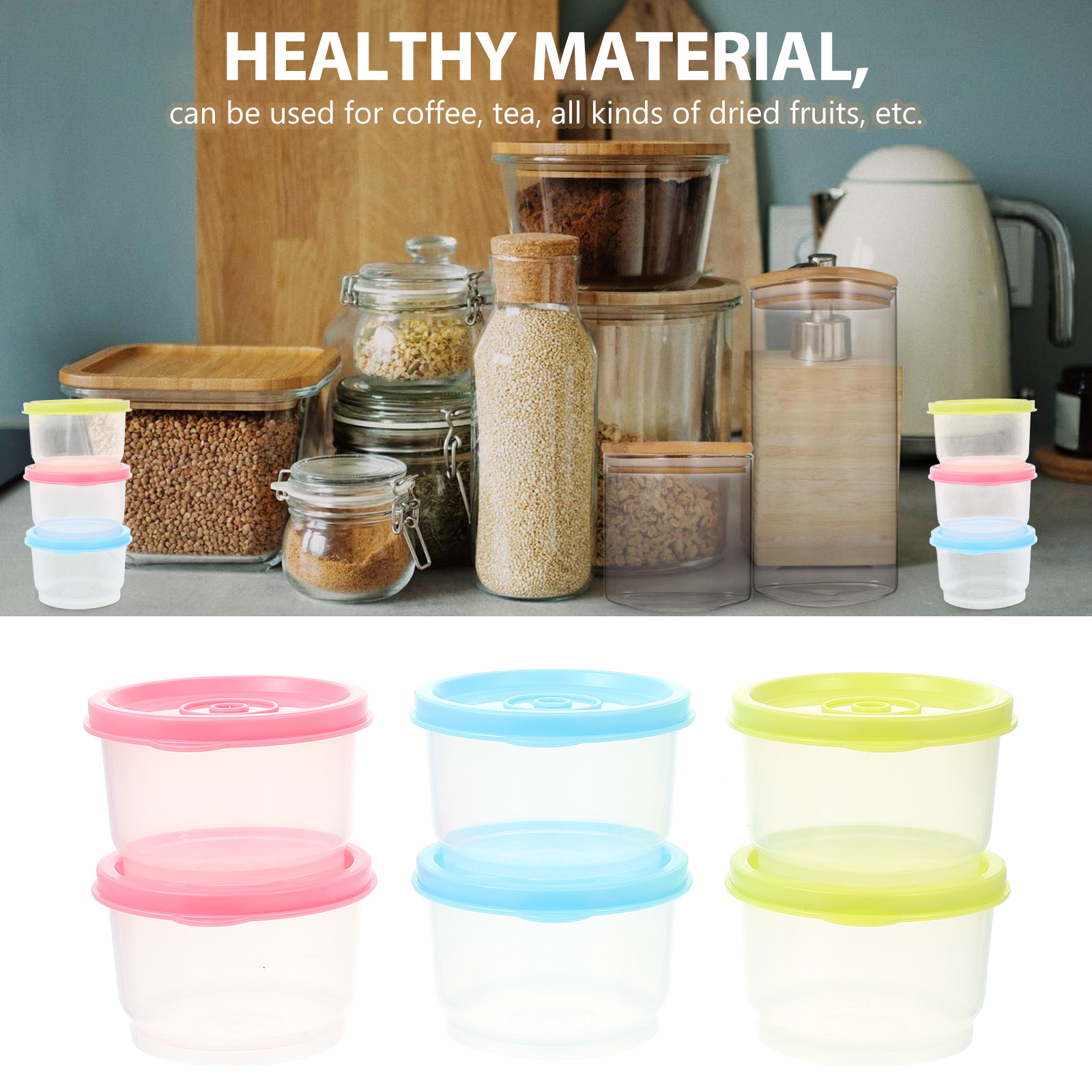 6Pcs Fresh-Keeping Food Box Pr - Baby Food Vegetable recensione e prezzo