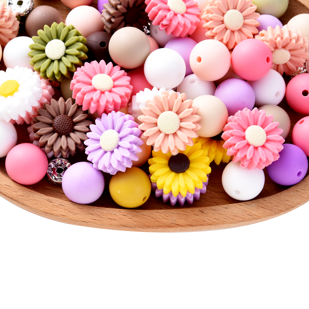 30Pcs Silicone Beads Round Bea - Baby Food Set recensione e prezzo